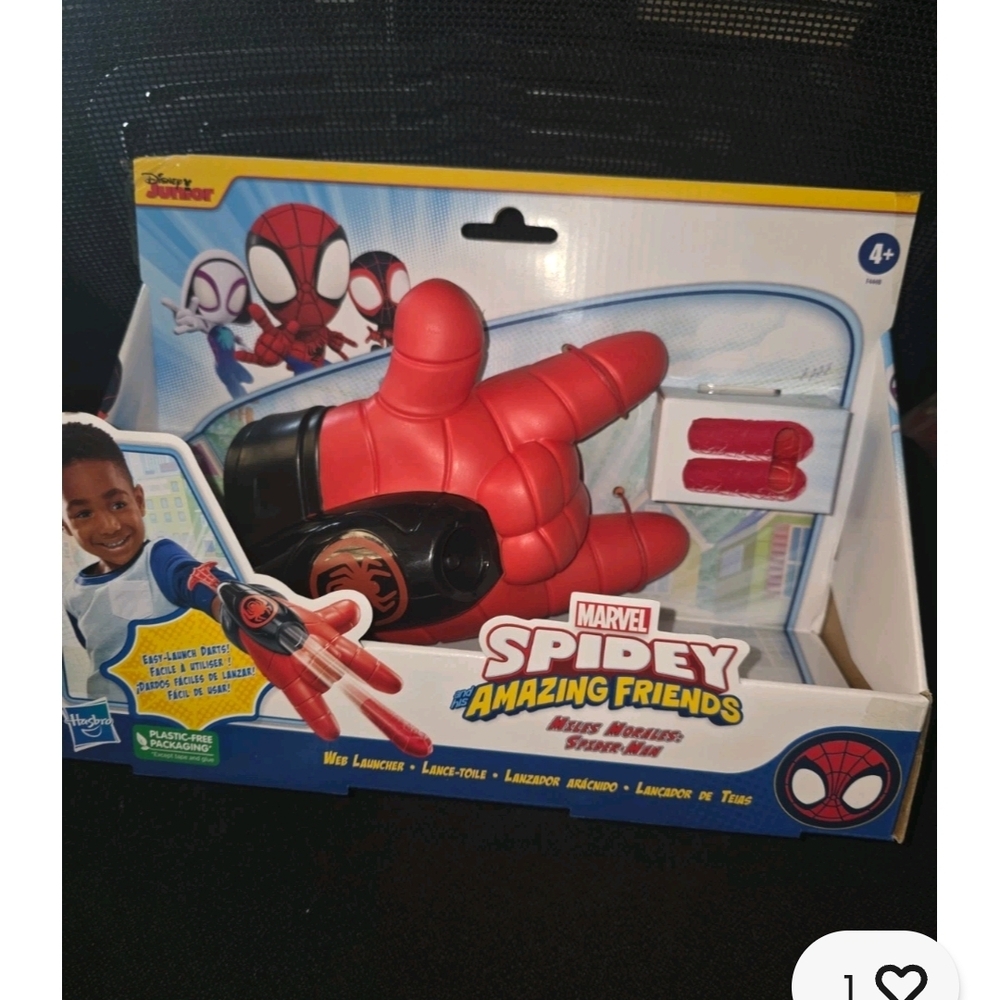 Hasbro Marvel Spidey Web Launcher - Red and Black